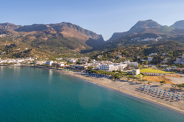 Alianthos Beach Hotel in Crete, Plakias