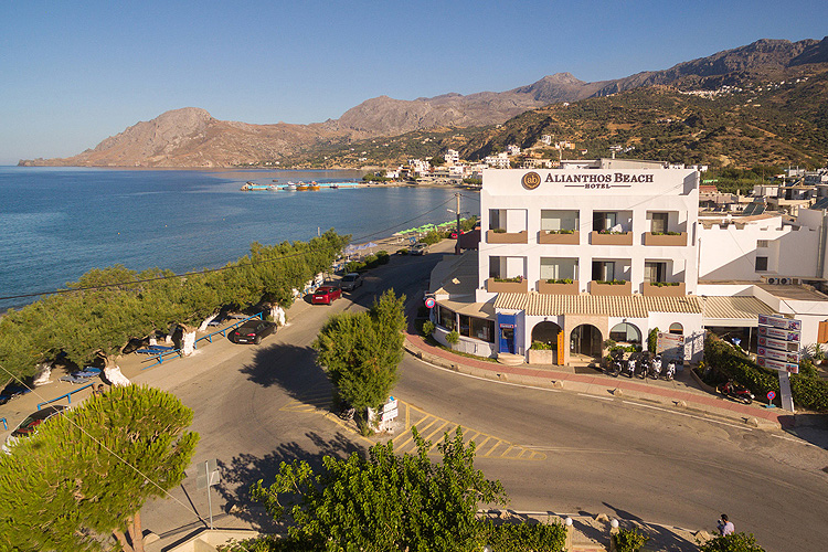 Alianthos Beach Hotel in Crete, Plakias